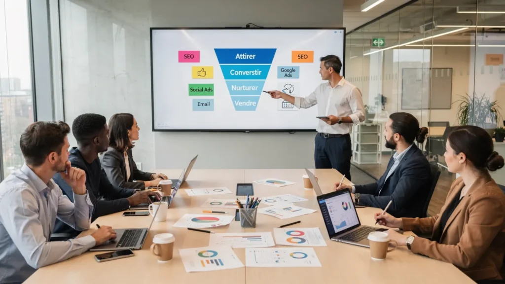 Agence marketing digital : 7 leviers qui génèrent des leads - Main Image